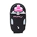 Fitletic Water Bottle Holder 8 Oz Single Pink | Running Belt Add-on for Triathlon, Trail, Ironman, Hiking, Walking, and Sport | Running Hydration | Sports Water Bottle AD08-02