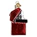Old World Christmas Glass Blown Ornament Toolbox (32301)