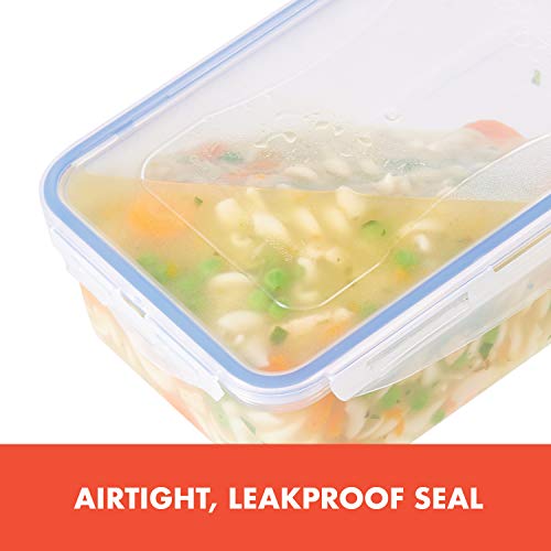 Lock & Lock HPL932A Easy Essentials Specialty Food Storage Container / Food Storage Bin, Onion Case - 10 Ounce, Clear