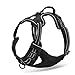 Chai's Choice Best Outdoor Adventure Dog Harness (Large, Black)