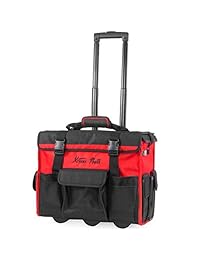 XtremepowerUS 18 pulgadas Bolsa de herramientas boca ancha apertura con asa