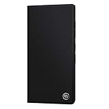 BlackBerry OEM Leather Flip Case (Black) for KEY2