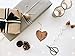 Patchwork Heart Laser Cut Wood Ornament [Christmas, Holiday, Love, Anniversary, Personalized Gifts, Custom Message, Stocking Stuffers]