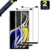 [2-Pack] Note 9 Tempered Glass Screen Protector,Screen Protector for Samsung Galaxy Note 9, [Anti-Bubble][9H Hardness][HD Clear], Tempered Glass Screen Protector Compatible with Samsung Note 9.
