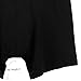 DAVID ARCHY Men's 4 Pack Drop Needle Modal Fitness Boxer Briefs (M, Black (No Wedgie))