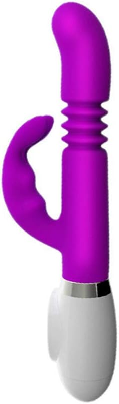 100% Safe Silicone 7x7 Modes Thrusting & Rotating Personal G Spotter Novelty Dido Vibrantors Toys Large & Silent for Sex for Women (Purple)