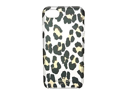 Kate Spade New York Leopard Clear iPhone 7 / 8 Case, Clear Multi, iPhone 7