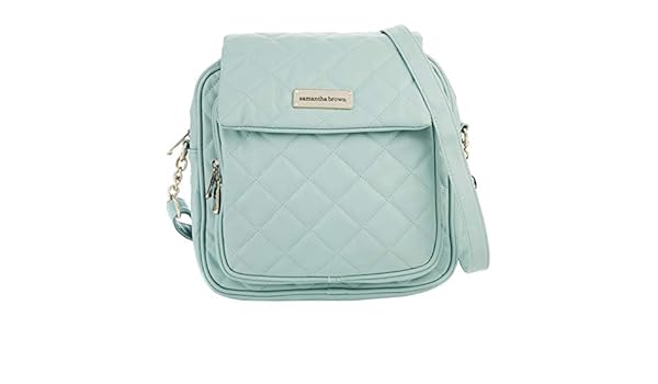 teal crossbody bag