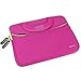 Evecase All-New Fire HD 10 2017 Sleeve, Ultra Portable Carrying Neoprene Case Bag w/ Dual Handle and Accessory Pocket for Amazon Kindle Fire HD 10 Tablet 10.1