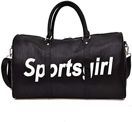 Sorport Sport Leather Handbags Outdoor Gym Bags Travel Duffle Bag Red HY121