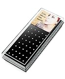 Besteel 40pcs Stainless Steel White Crystals Piercing Jewelry Nose Studs Rings Pins Mix Color Box Set