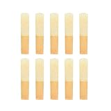 ammoon 10pcs Bb Tenor Saxophone Sax Bamboo Reeds Strength 2.0