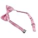 Kids Toddler Baby Boys Suspenders Bow Tie Necktie Set Child Bowtie Braces (Pink)