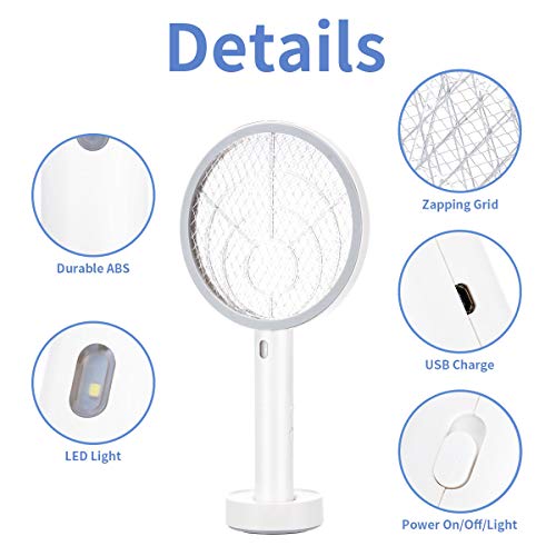 Bug Zapper 4000V Fly Swatter Zap Mosquito for Indoor and Outdoor