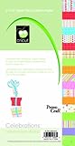 Cricut 6-Inch-by-12-Inch Cardstock Pad, Celebrations