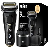 [Amazon.co.jp Limited] Brown Series 9 SPORT + 9360cc Electric Shaver 6 in 1 Alcohol Cleaning System with Shaver Case Black