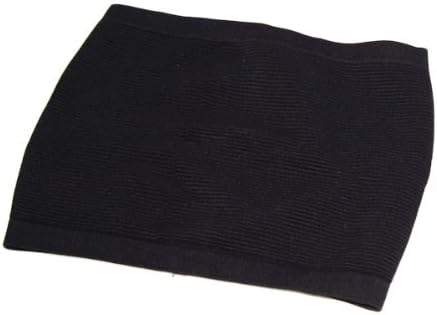 Aiweasi Flat Trimmer Shaper Band Wrap Bellyband Waist Calorie-Off Slimming Belt -Black