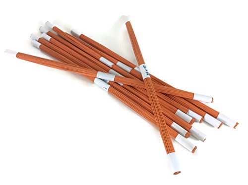 Wire Orange Flower 12 Inches Floral Covered Wire Flower Artificial Stem Green Wire Stems Gauge#26 1000 Wires