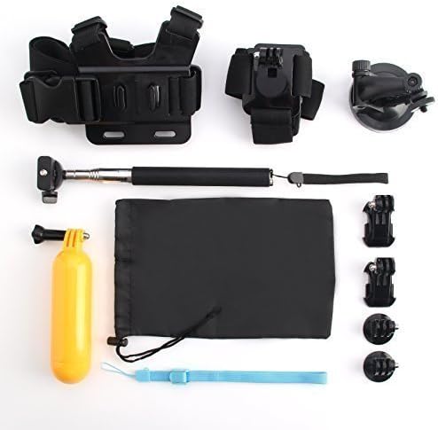 SinoWare GoPro Accessories Bundle Kit for Hero 4 Hero 3+ Hero 3 Hero 2 Digital Camera