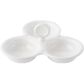 Juliska Berry &amp; Thread Triple Bowl Server - Whitewash