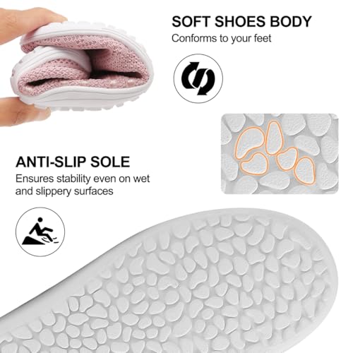 chetoria Barefoot Women's Zero Drop Sneakers Minimalist Men's Barefoot Shoes Lightweight Gym Sneakers Breathable Barefoot Shoes Unisex Sizes 37-45