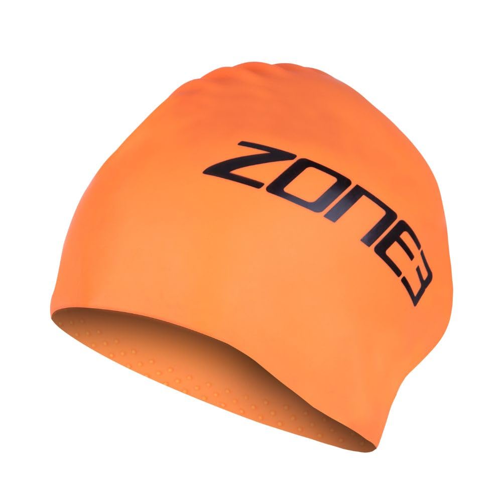ZONE3 Extra Large Silicone Swim Cap - Designed For Long Hair, Dreadlocks, Curls/Afros, Hair Extensions, Braids, Comfortable Fit, 48g