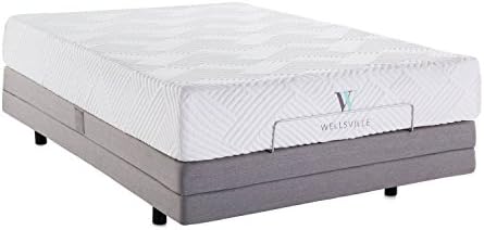 Wellsville 11" Luxury Gel Memory Foam Mattress with Plush Ventilated Top Layer - CertiPUR-US Certified - Twin