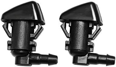 Perfect Replacement Front Windshield Washer Nozzle Kit for GM 2008-2011 Ford Focus 2007-2011 Ford Edge 2007-2010 Lincoln MKX Base Sport Premium Sport 8S4Z-17603-AA,7T4Z-17603-A Pack of 2