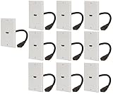 Buyer's Point HDMI Wall Plate [UL Listed] with 6-Inch Pigtail (10, White)