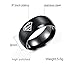 DIB Fashion Jewelry Stainless Steel Men's One Superman Mark Triangle 