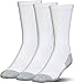 Under Armour Adult Heatgear Tech Crew Socks, 3-Pairs