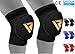 RDX Knee Support Brace Protector Foam Pads Guard Wraps Elasticated Shield, Medium, Black, Medium, Black
