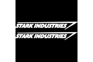 CHSLO Fashion Laser Car Sticker Stark Industries Stickers on Motorcycle Sunscreen and Waterproof Products Decals PVC