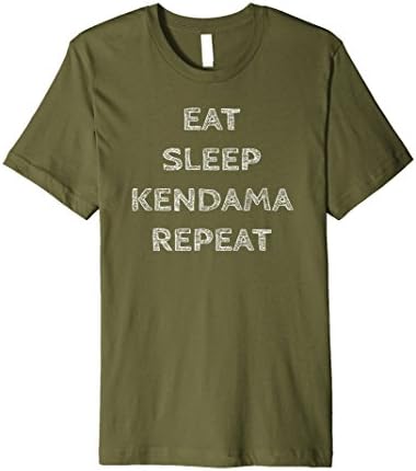Men's Funny Kendama T Shirt Medium Olive