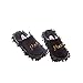 Frjjthchy Warm Microfiber Slippers Floor Dust Dirt Hair Mop Slippers Shoes Anti-slip Moccasin Bedroom Home (Dark gray)