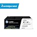 HP 410X | CF410XD | 2 Toner Cartridges | Black | High Yield primary