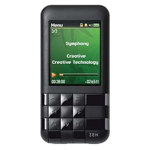 Amazon.com: Creative ZEN Mozaic EZ100 MP3 Player 8GB (Black): Home