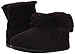 FitFlop Women's Mukluk Shorty Boot, Dark Brown, 7 M US