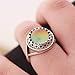 Adjustable Mood Ring Antique Sterling Silver Finish Fine Handmade Mood Stone Free Gift MOJO