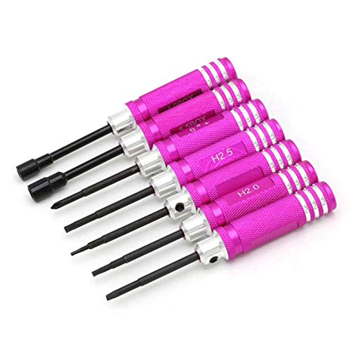 SNOWINSPRING 7 Teiliger Sechskant Treiber H1.5 / H2.0 / H2.5 / 0 Zoll + / 1 Zoll - / 4.0 Box / 5.0 Box DIY Sechskant… – Bild 4