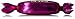 Betsey Johnson Women Handbags Twist Tie Sweet Tooth Candy, Fucshia