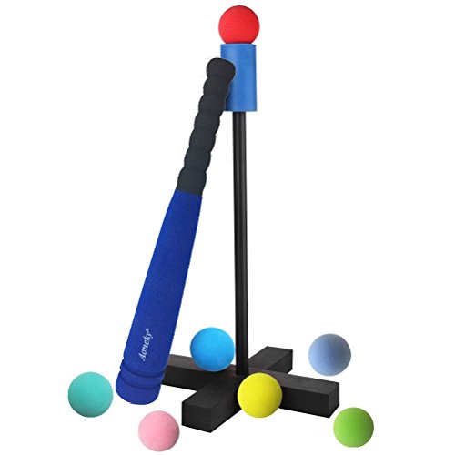 image for Aoneky Mini Foam Tball Set for Toddlers - Carry Bag Included - Best Ba