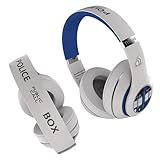 Doctor Who TARDIS Wired Headphones with MIC and Controls (White) Best Doctor Who gift in the Universe