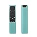 SIKAI Silicone Remote Case for Samsung BN59-01259B BN59-01259E BN59-01260A Smart TV Remote Battery Cover Shockproof Remote Skin Holder Anti-Slip Anti-Lost with Remote Loop (Glow in Dark-Blue)