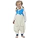MICHLEY Baby Girl Boy Sleepsack Flannel Wearable Blanket,Lightweight Sleeveless Sleeping Bag With Feet 1-5T