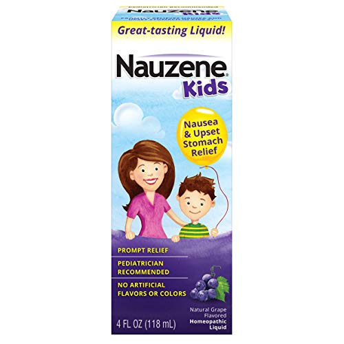Nauzene Kids Upset Stomach & Nausea Relief Liquid DyeFree