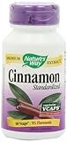 Nature's Way Cinnamon Veg-Capsules, 60-Count