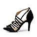 CXS Ladies Open toe Party Wedding Heels Ballroom Dance Shoes for Salsa Tango and Practice, 2.75