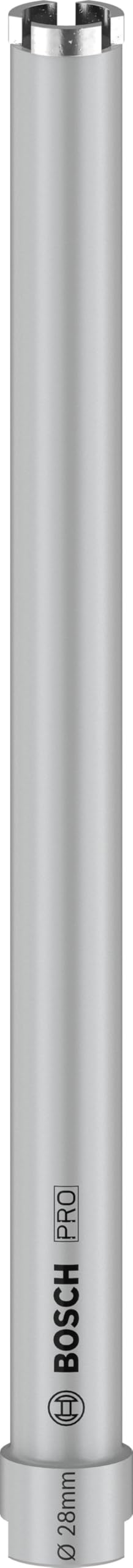 Bosch 1x PRO Multi Material Dry Diamond Core Cutters for G 1/2-Inch and Diamond Drills (for Lime and sand bricks, Brick, Ø 28 mm, Professional Accessory Diamond Drill)