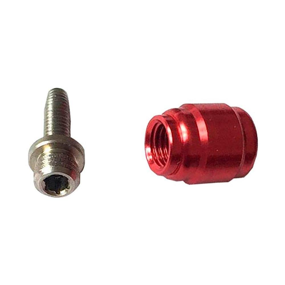 Sram Spare - Disc Brake Spare Lever Hydraulic Disc Brake Hose Fitting Kitincludes 5 Threaded Hosebarbs 5 Red Comp Fittings, 1 T8 Torx) Qty 5: